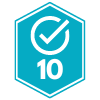 Icon for 10 Tasks Completed