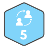 Icon for 5 Referrals Badge