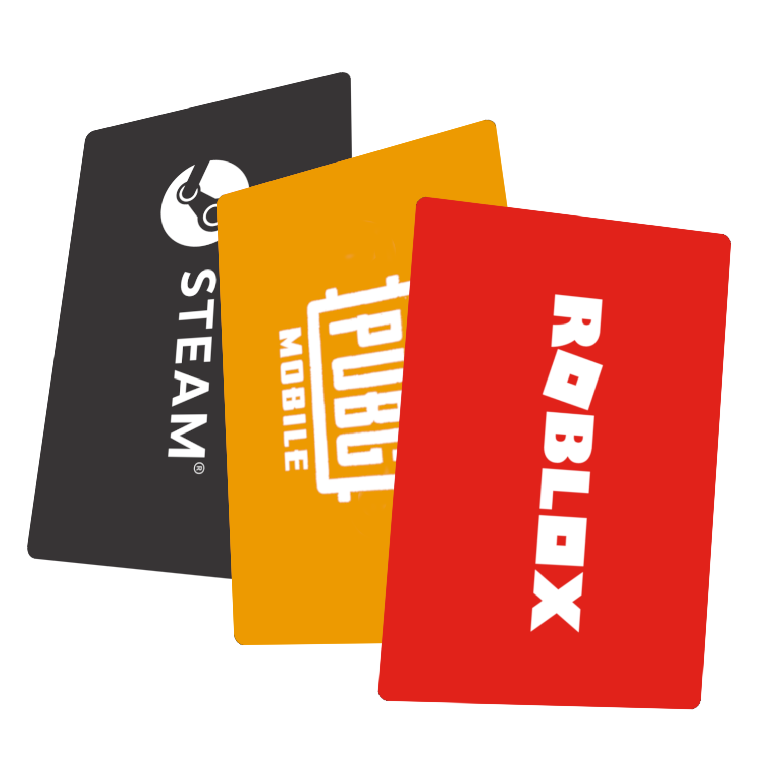Homepage image showing various gift cards